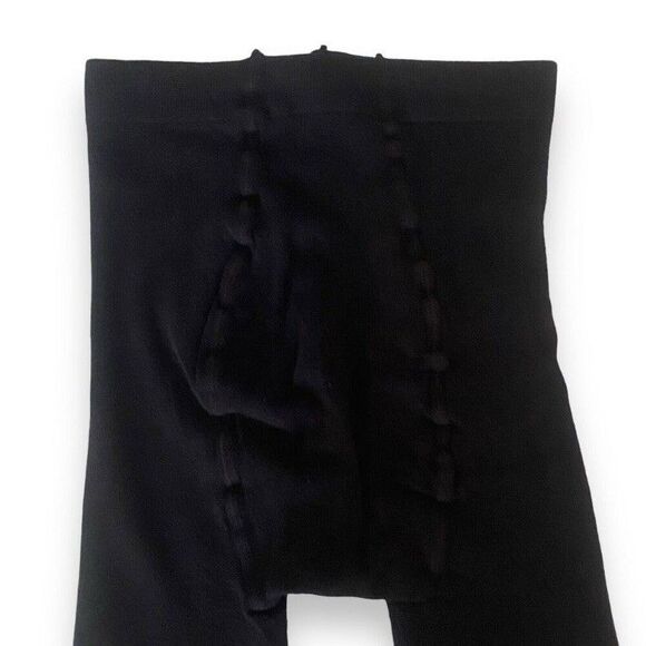 Calzedonia Maternity Tights Size S Modal Cashmere Blend Black Opaque Full Toe - Picture 4 of 8
